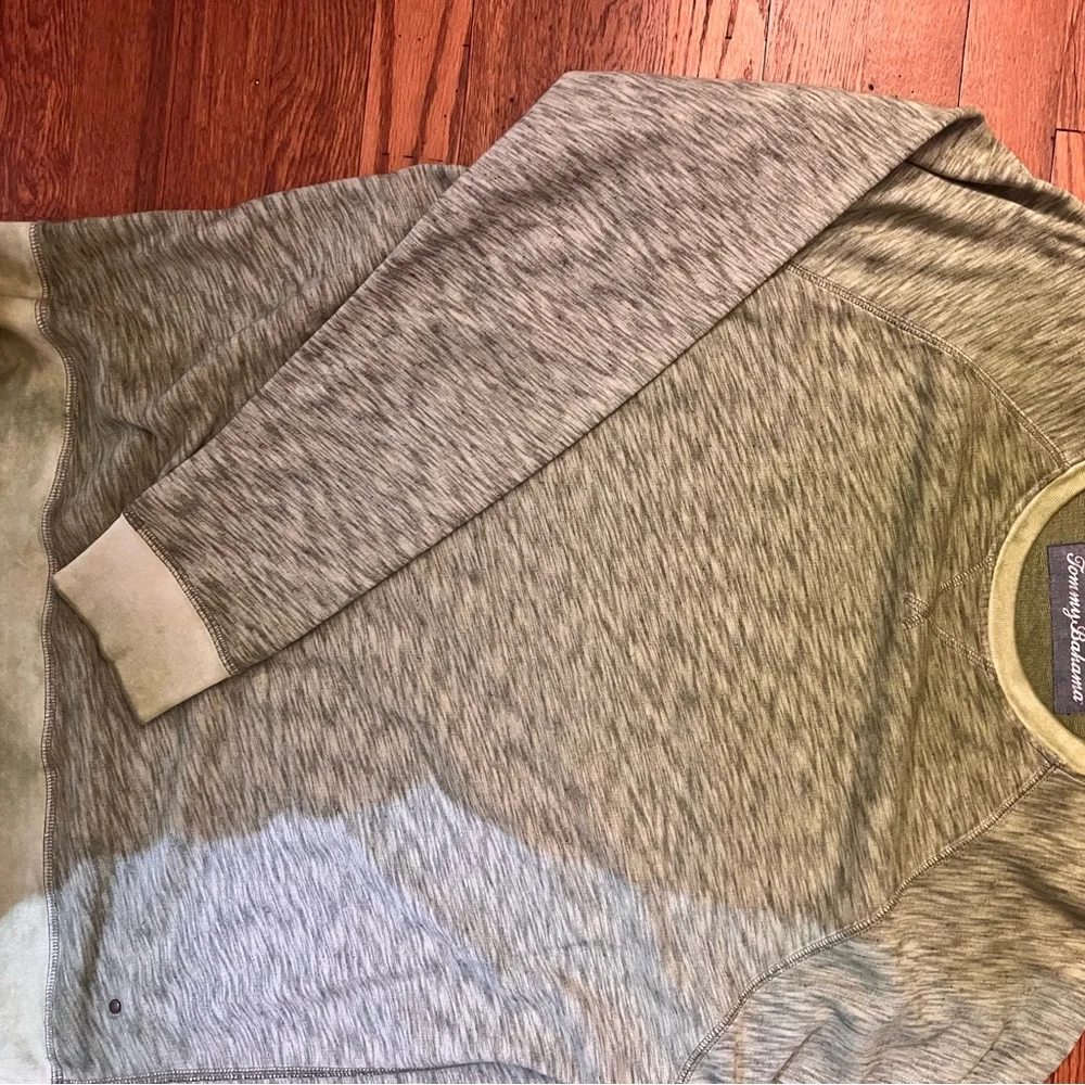 Green Patterned Long Sleeve Sweatshirt - Picture 4 of 6